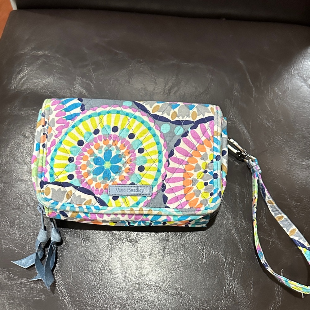 Vera Bradley Colorful Mandala Wristlet